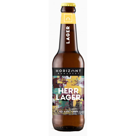 Horizont Brewing Herr Lager 0,33l - Selection.hu