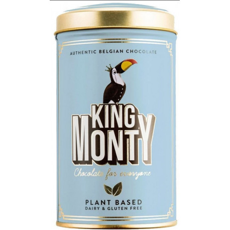 King Monty Classic Cacao Pop Rice - csokoládé pálcikák fém díszdobozban 130g - Selection.hu