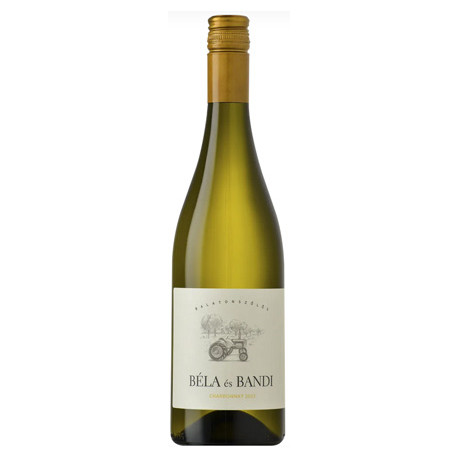 Béla és Bandi Chardonnay 2023 - Balatonfüred-csopaki borvidék, magyar fehérborok | selection.hu