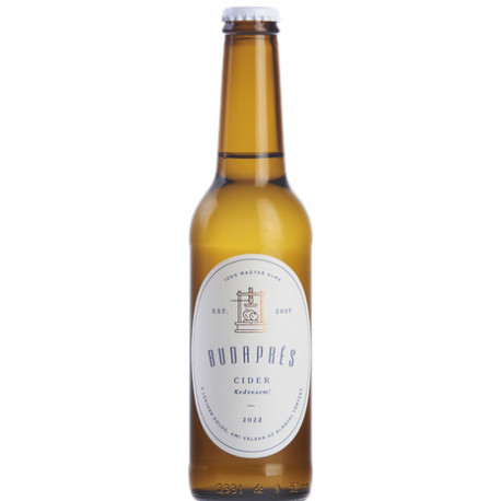 Budaprés Kedvesem Cider 0,33l 2023 - selection.hu