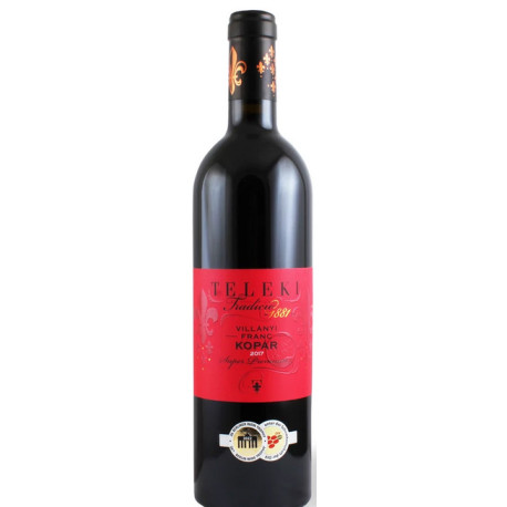 Csányi Teleki Tradíció 1881 Super Premium Villányi Franc 2020 - selection.hu